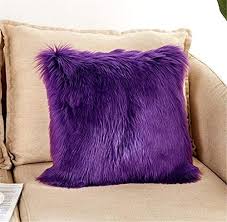 Purple sales couch cushions